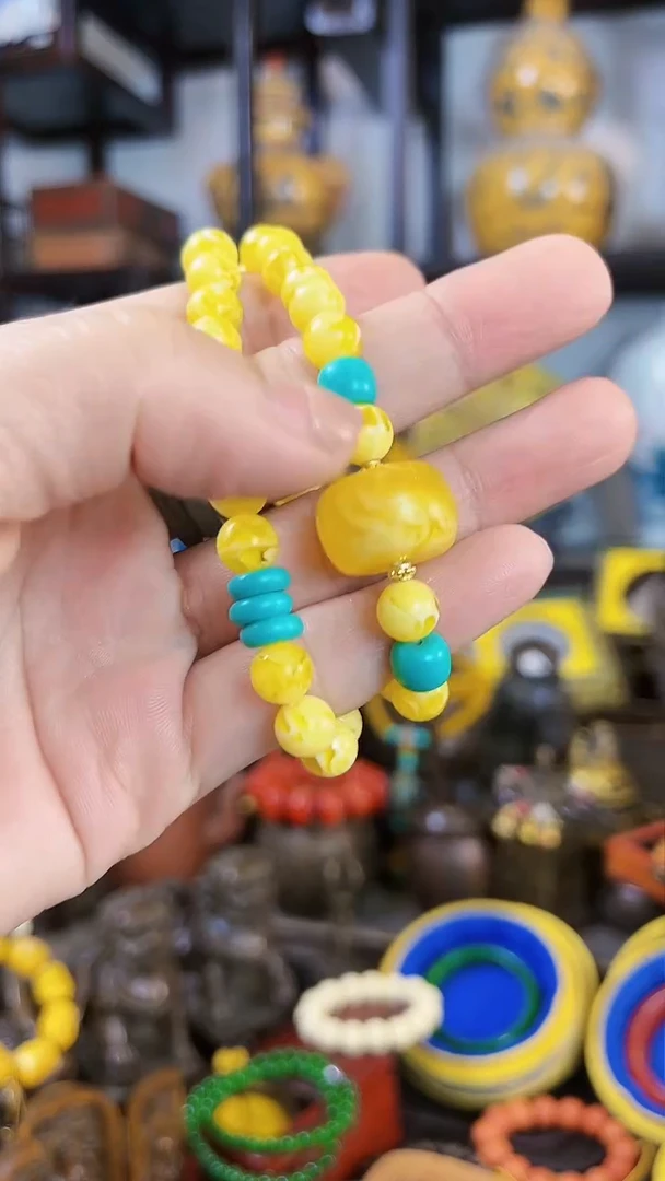 【闪购商品】蜜蜡手链未镶嵌【闪购商品闪购商品】