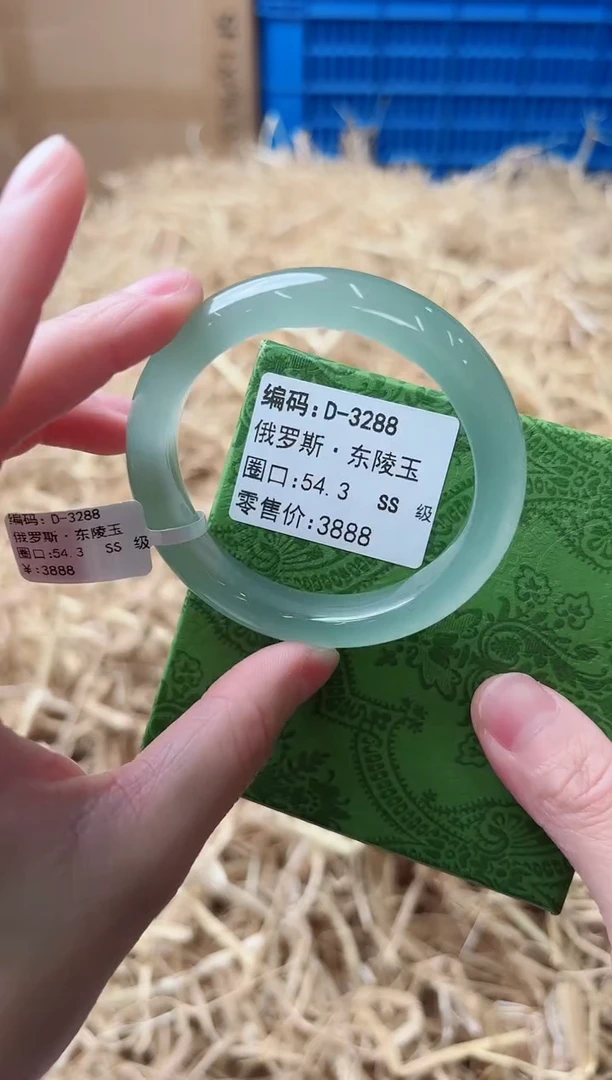 未镶嵌手镯石英质玉D-3288