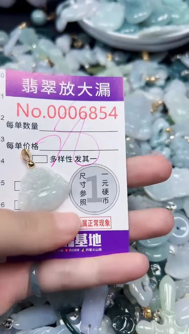 颈饰未镶嵌翡翠6854