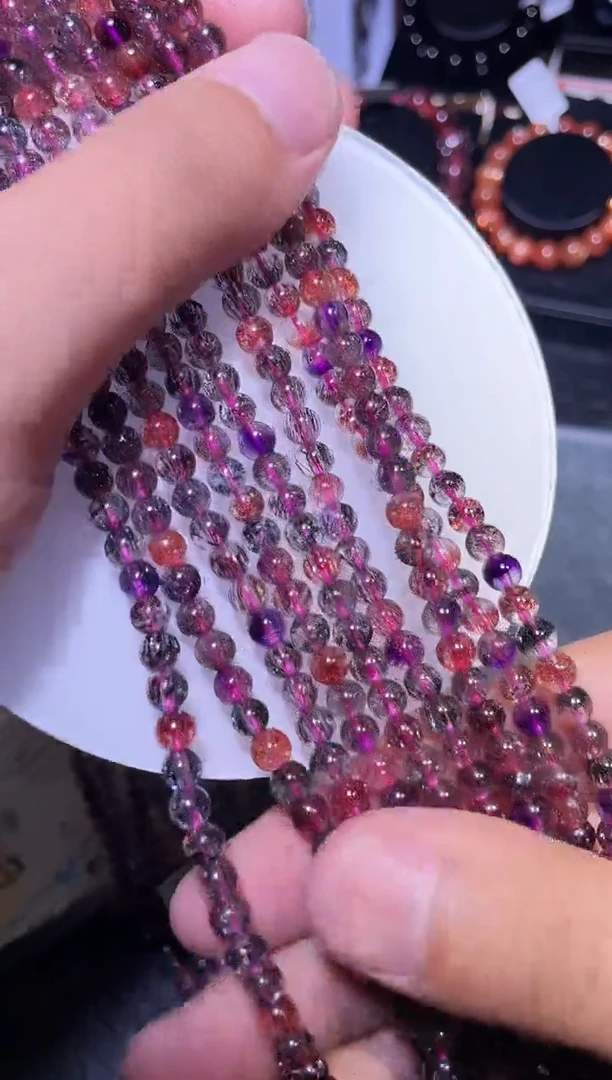 【闪购商品】水晶手链未镶嵌超七多圈A5（多样性发其一）