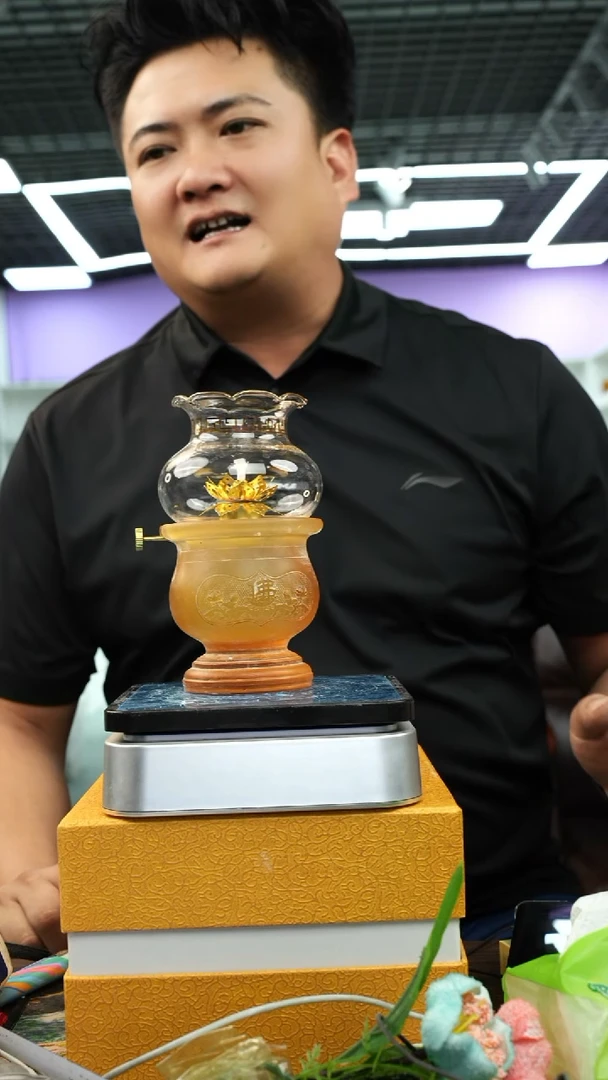 泥塑言*言正宗古法琉璃艺术摆件