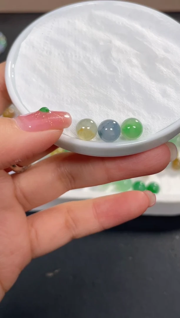 未镶嵌定制翡翠啊A284卡7三颗