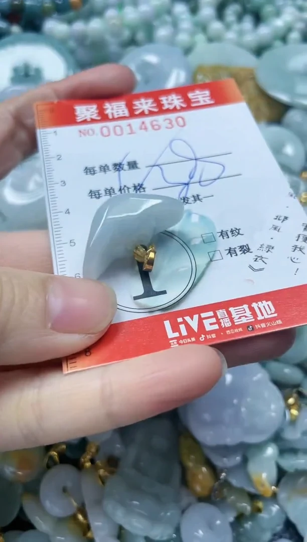 【闪购商品】翡翠颈饰未镶嵌闪购0014630多样性发其一