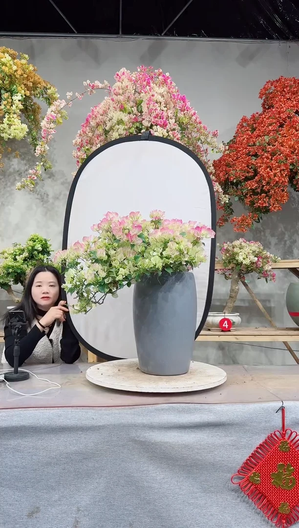 【闪购商品】盆景绿叶樱花