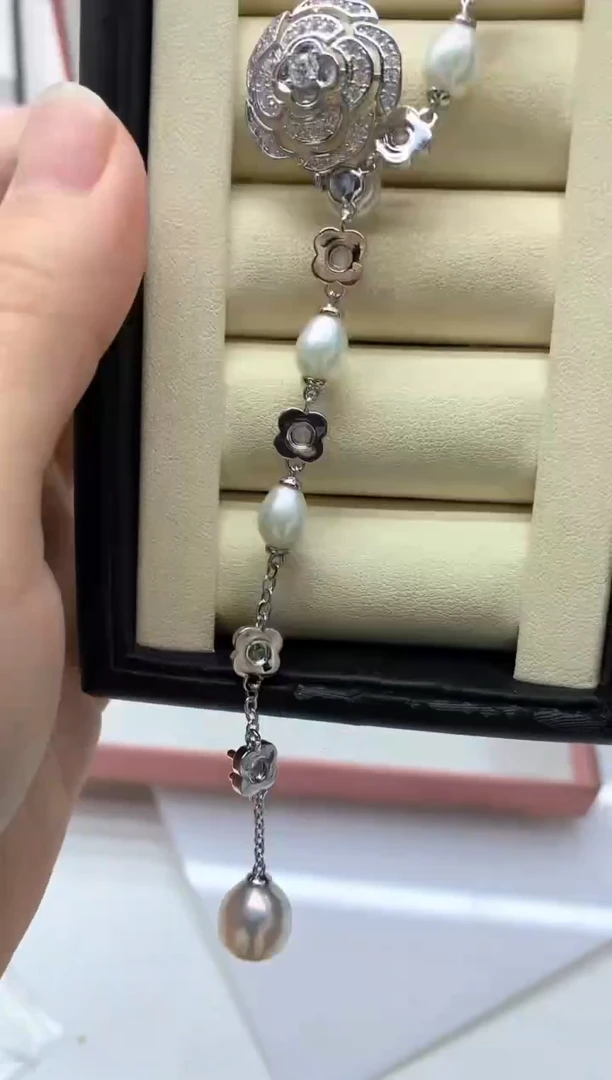 颈饰未镶嵌淡水珍珠多样性发其一