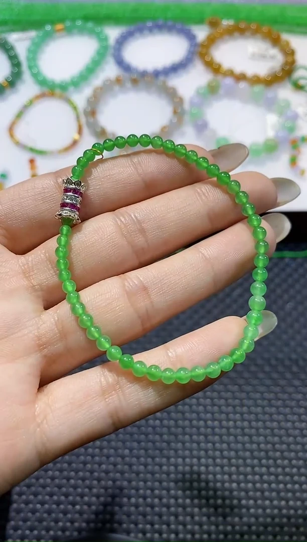 散珠翡翠卡3.1-4.1小米珠