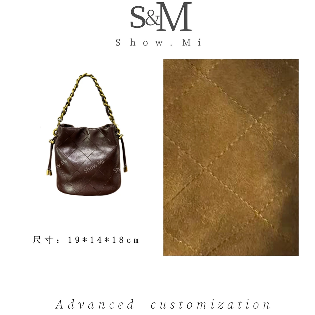 【Show Mi】SD-5797-1-巴黎棕-轻奢小众时尚百搭女士包包sm