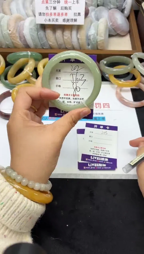 未镶嵌手镯石英质玉201