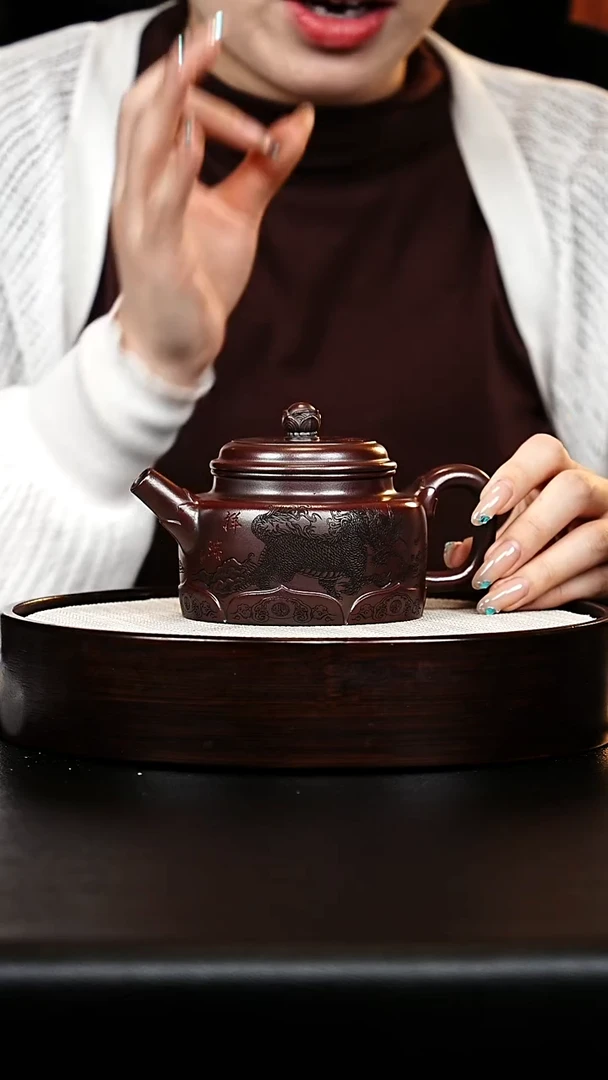 茶壶紫砂德钟壶