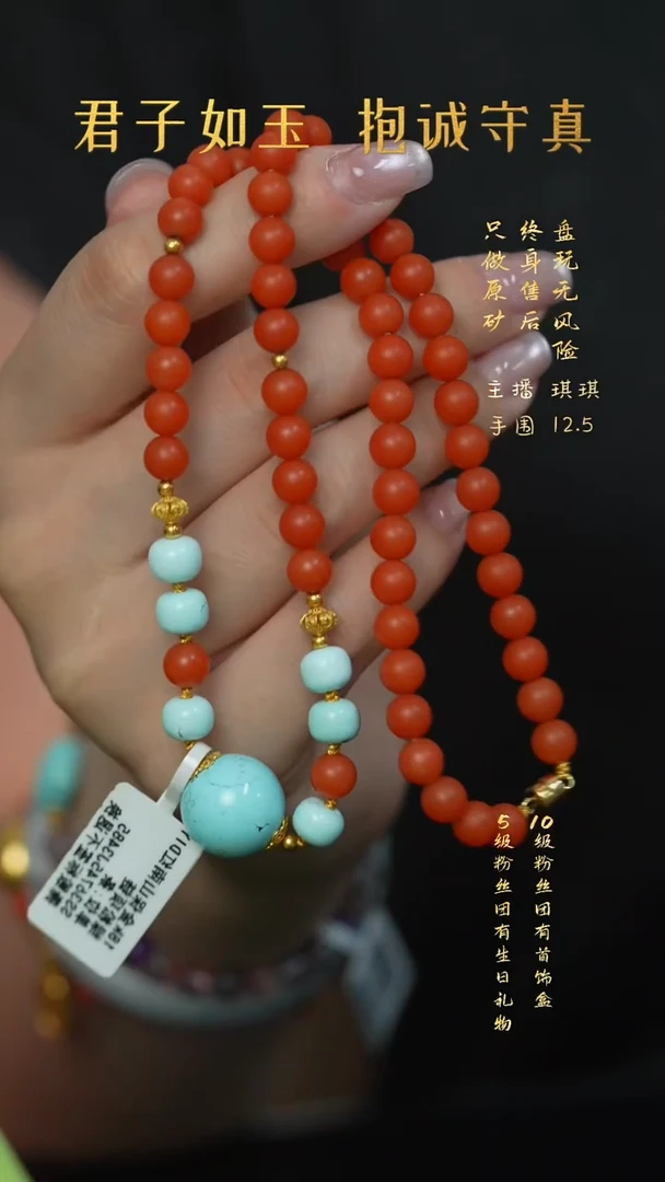 未镶嵌V01（多样性发一件）南红玛瑙项链