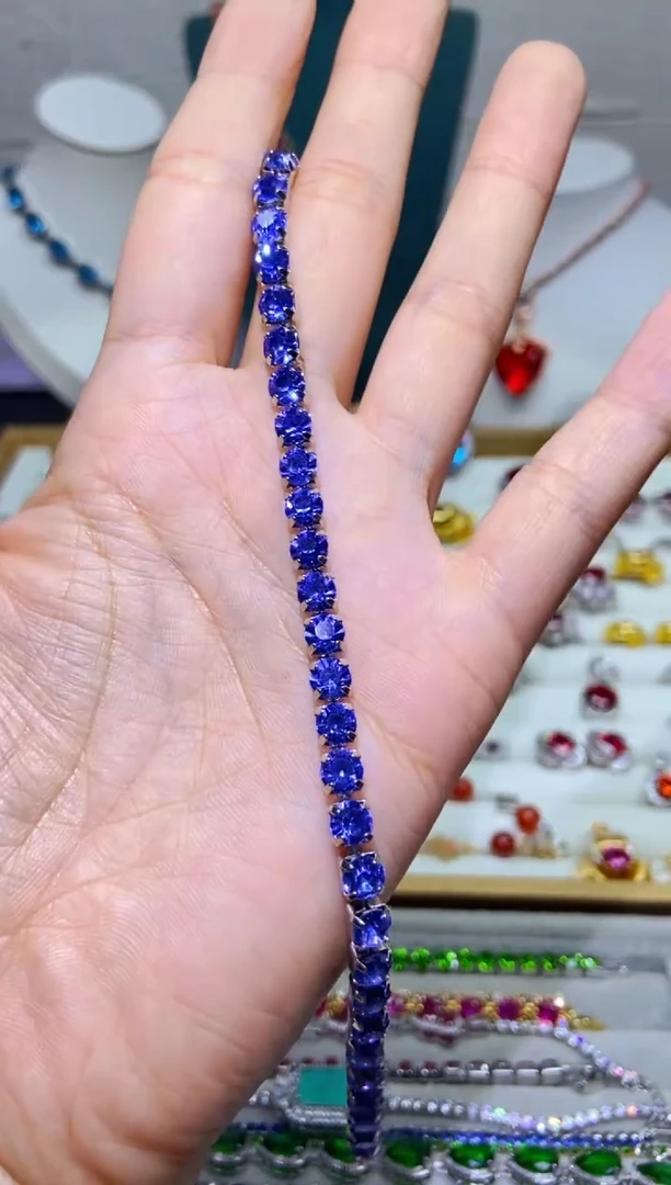 银S925镶嵌耳饰紫晶1