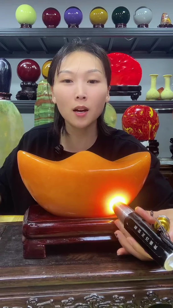 石材<鸿运当头>高档家居摆件博古架摆件