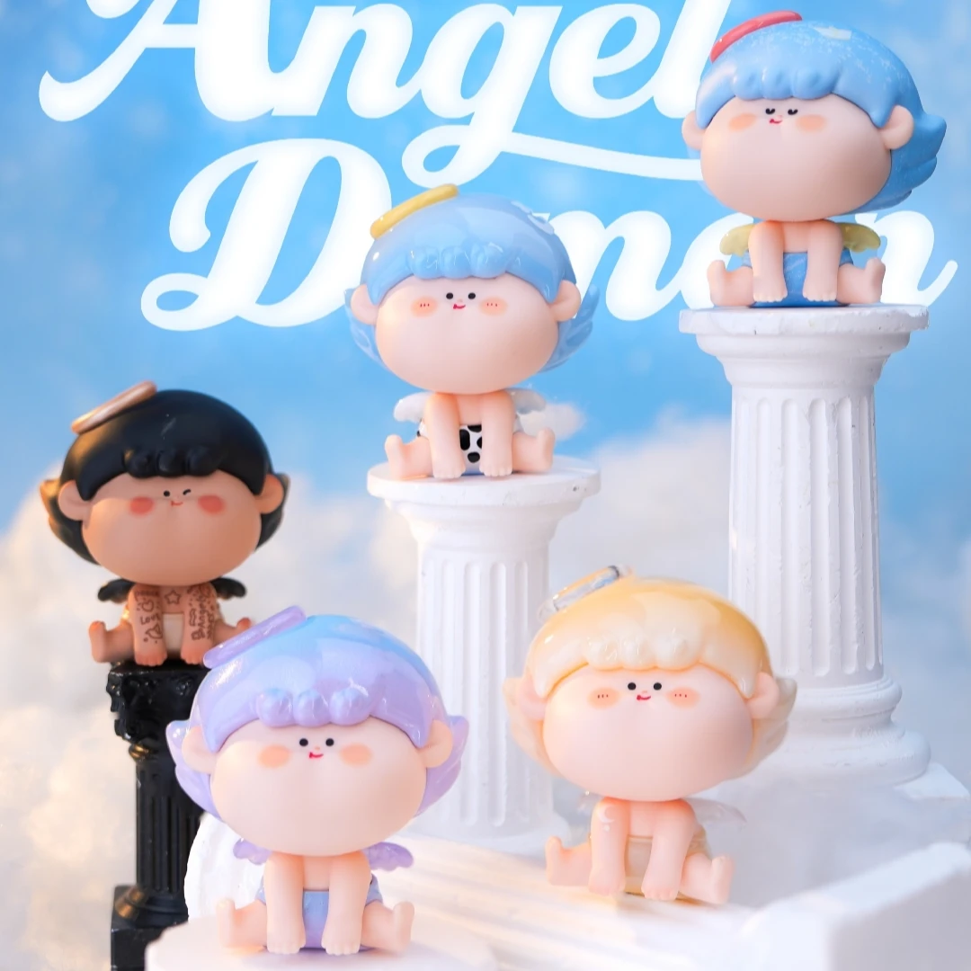 【咪该拆盒】新品阿玛莉莉丝天使与恶魔盲盒手办潮玩可爱摆件