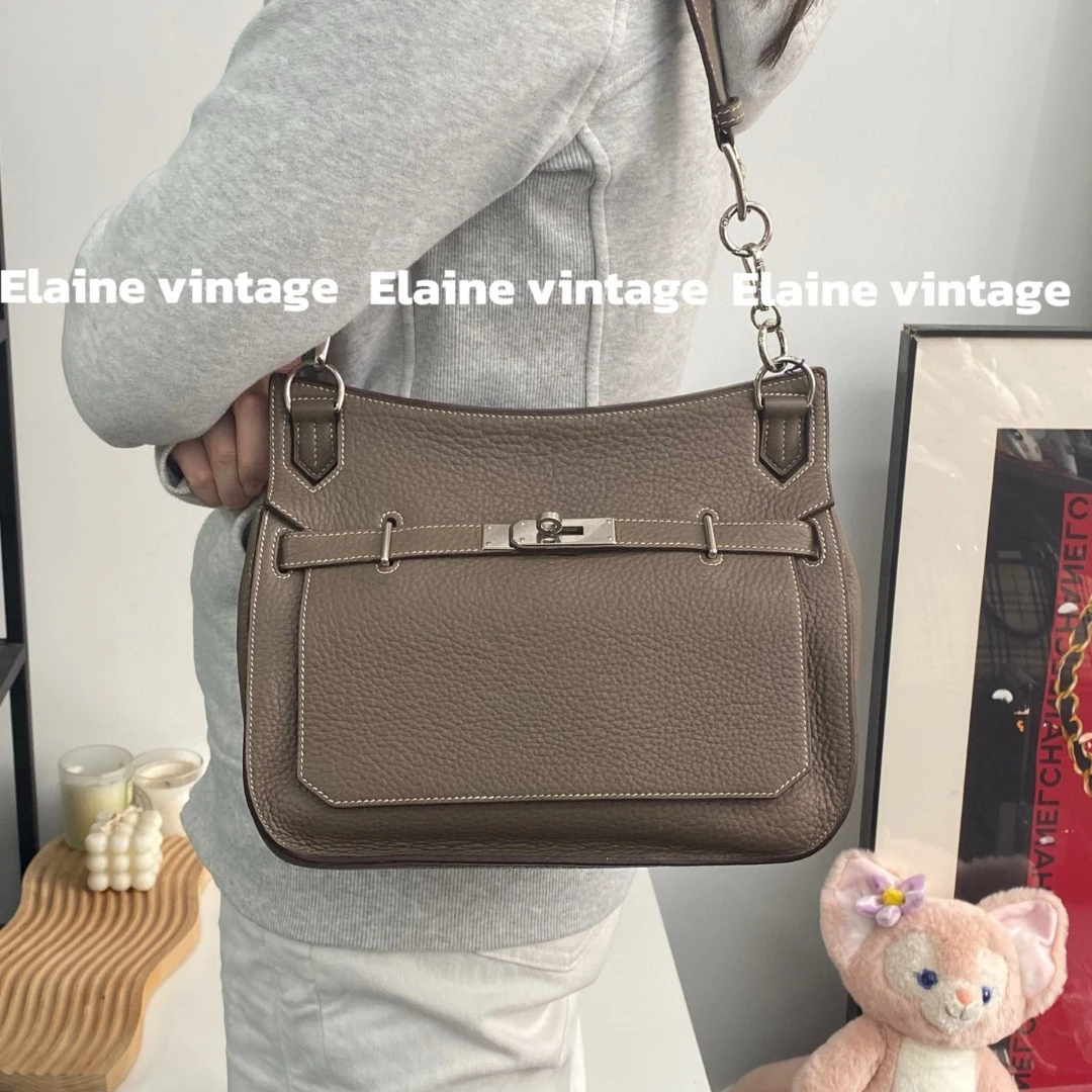 95新 Hermes/爱马仕 爱马仕大象灰吉普赛小号(28cm)