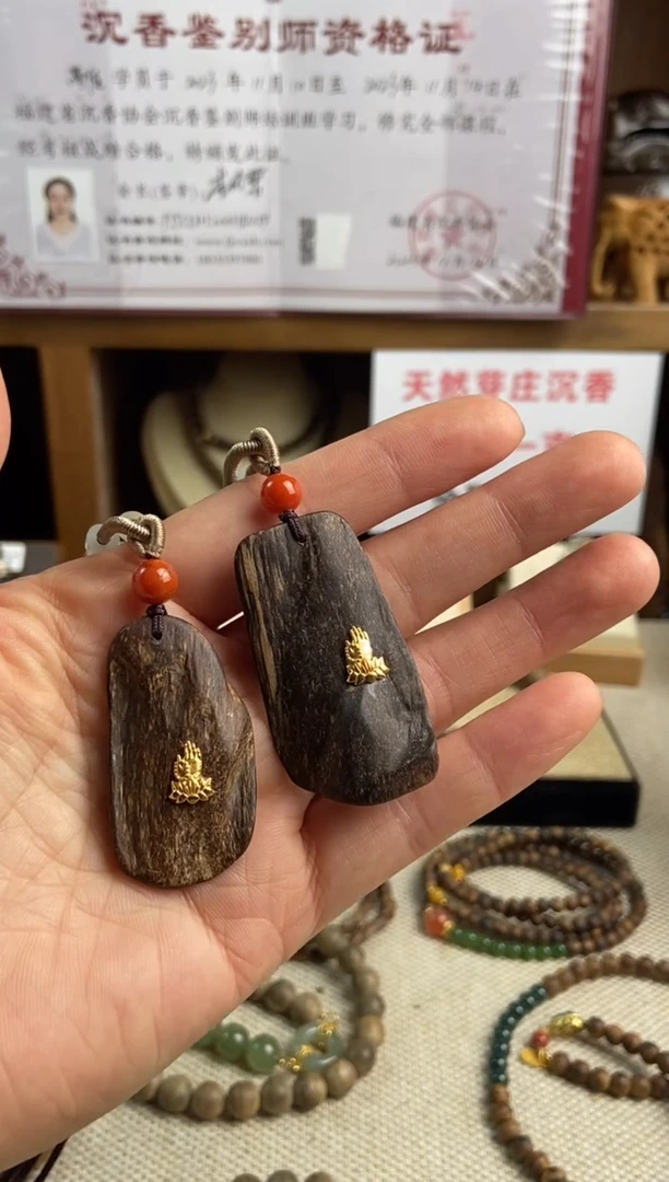 沉香吊坠达拉干沉水吊坠（多样性发其一）
