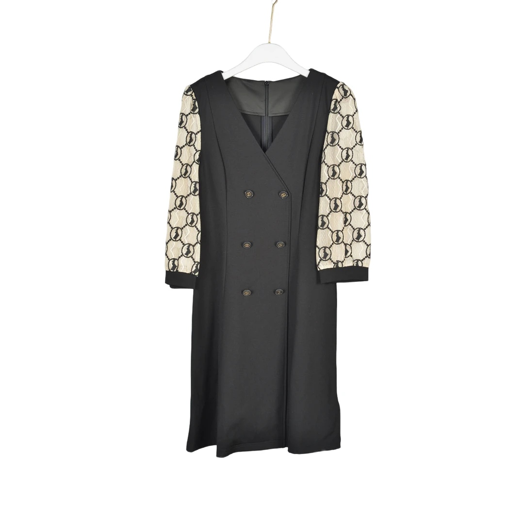 【专柜捡漏F-3】大码专柜QAB-连衣裙6815黑色正码