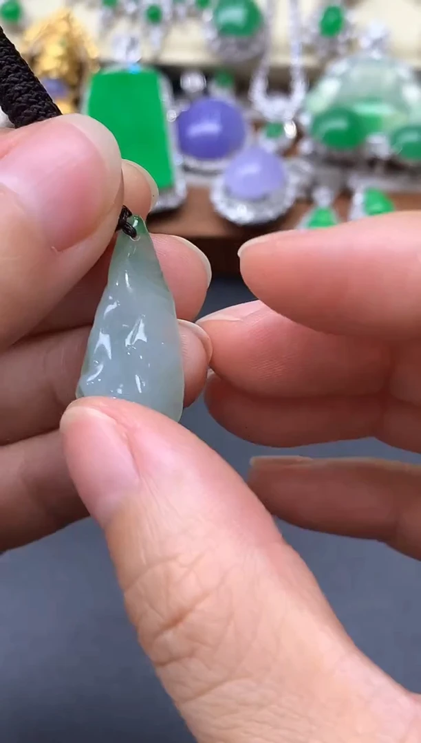 颈饰未镶嵌翡翠7-中国好珍宝