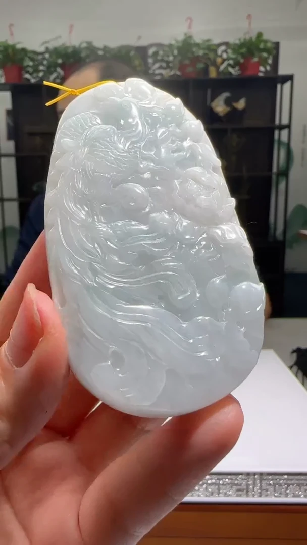 【闪购商品】翡翠颈饰未镶嵌天然翡翠A货吊坠