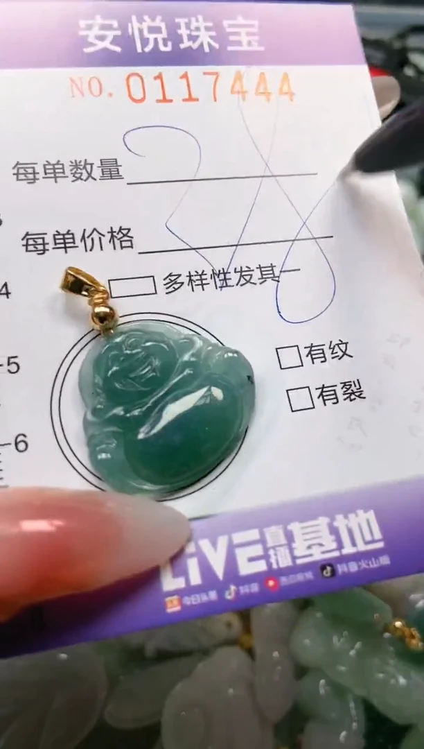 【闪购商品】翡翠颈饰未镶嵌闪购0117444
