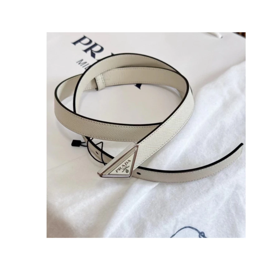 未使用 Prada/普拉达 汤/TP032335/ 金属 三角形 LOGO扣头
