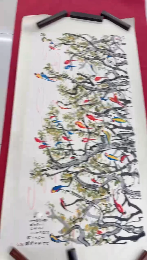 用****211-11-21吴老师8平尺国画作品   fz