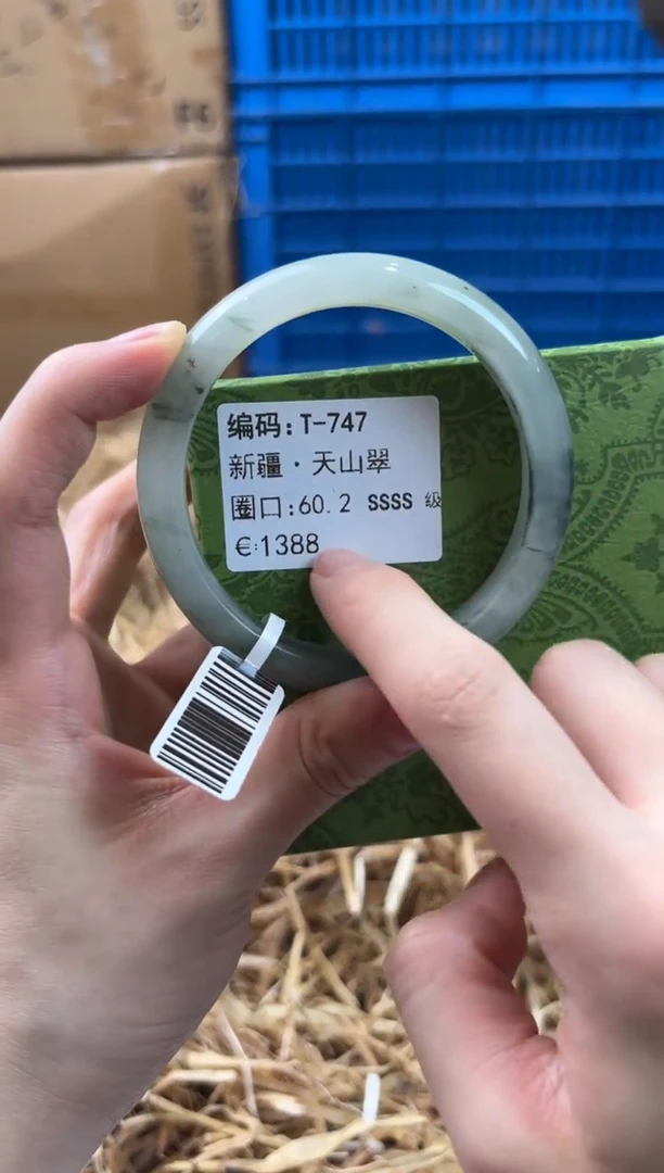 未镶嵌手镯石英质玉T-747