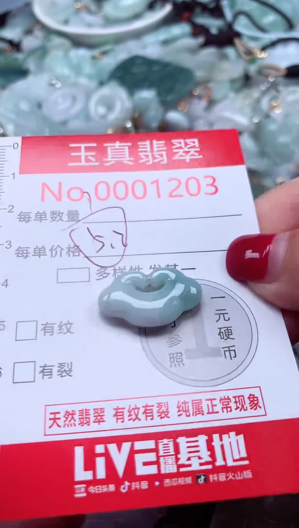 颈饰未镶嵌翡翠1203