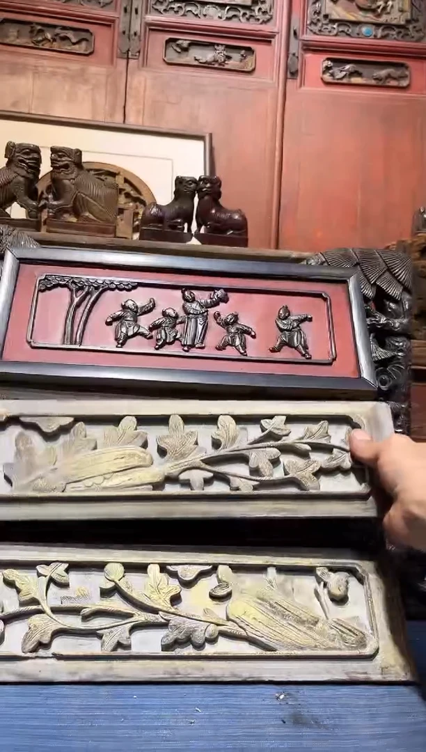 香榧木老木雕老物件