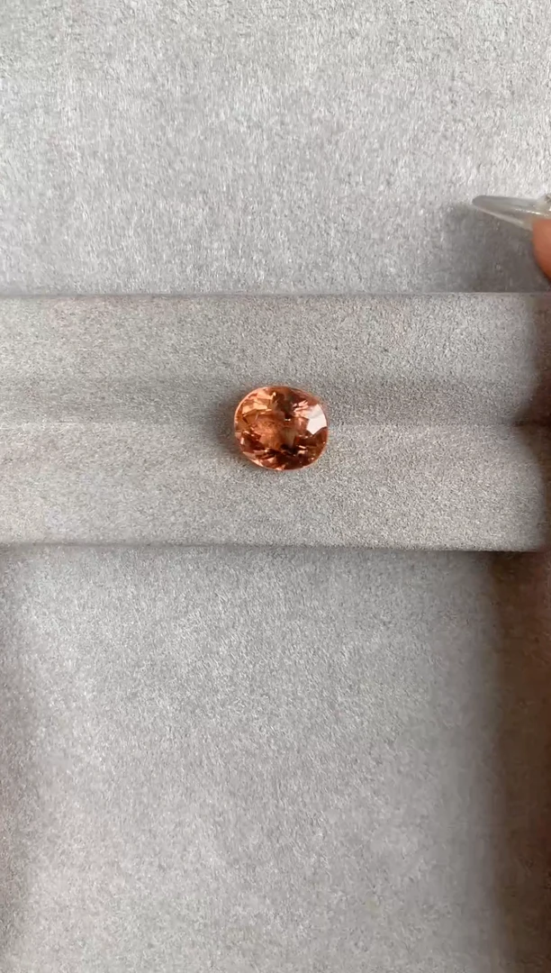 【闪购商品】碧玺裸石未镶嵌天然日落色碧玺