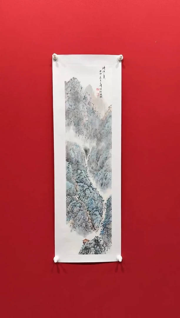 【闪购商品】国画王.伟17*70........