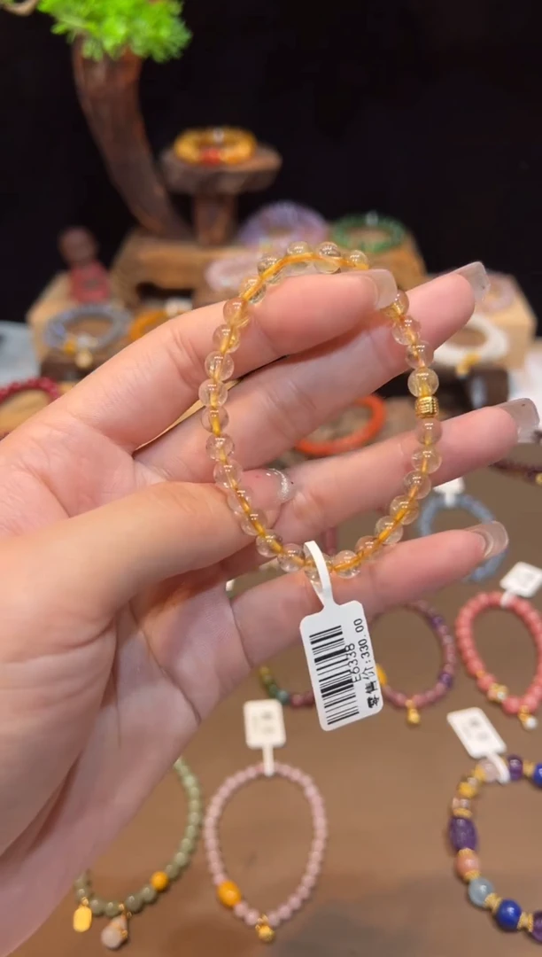 【闪购商品】水晶手链未镶嵌手饰@@E6338