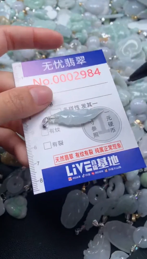 颈饰未镶嵌翡翠2984