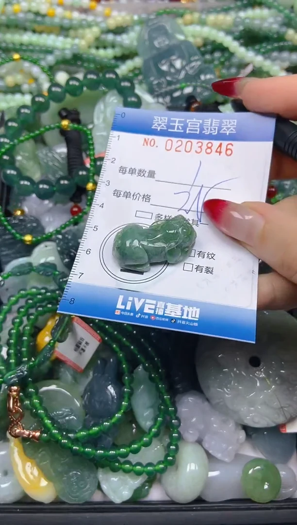 颈饰未镶嵌翡翠闪购C0203846