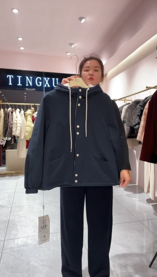 豆***.豆豆兜兜588藏青色M送手提袋