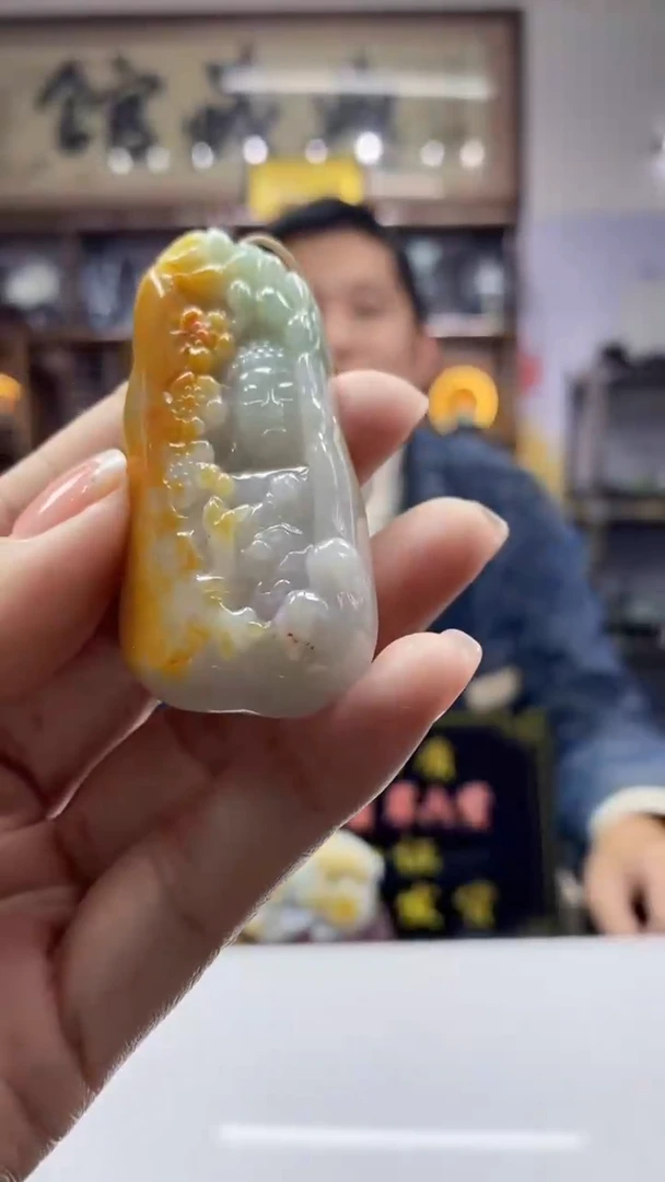 颈饰未镶嵌翡翠缅甸A货A6060