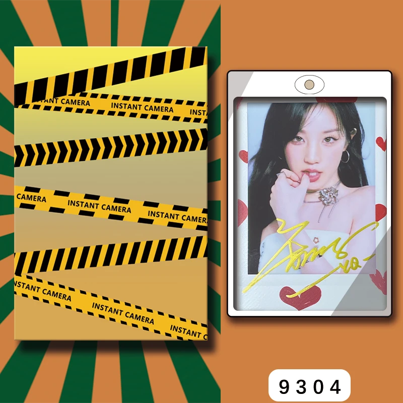 D9304【宋雨琦】 正品拍立得照片 爱心