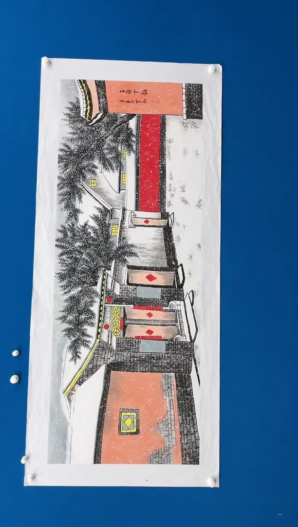 【闪购商品】国画张-小六尺雪景/无框/L