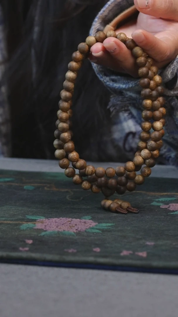 【闪购商品】楠木（金丝楠）手串/手链海南08mm*108颗念珠