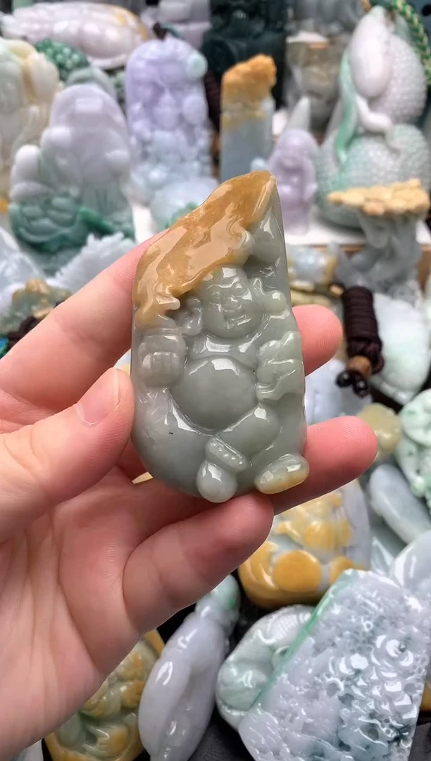 吊坠(不含链)未镶嵌翡翠1