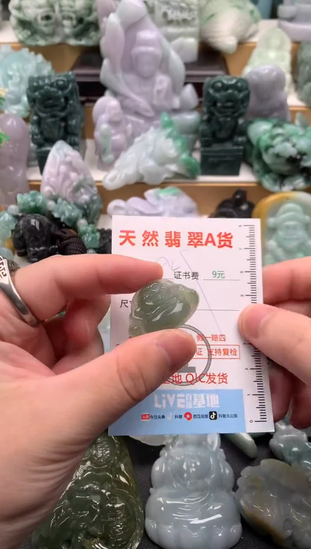 吊坠(不含链)未镶嵌翡翠1