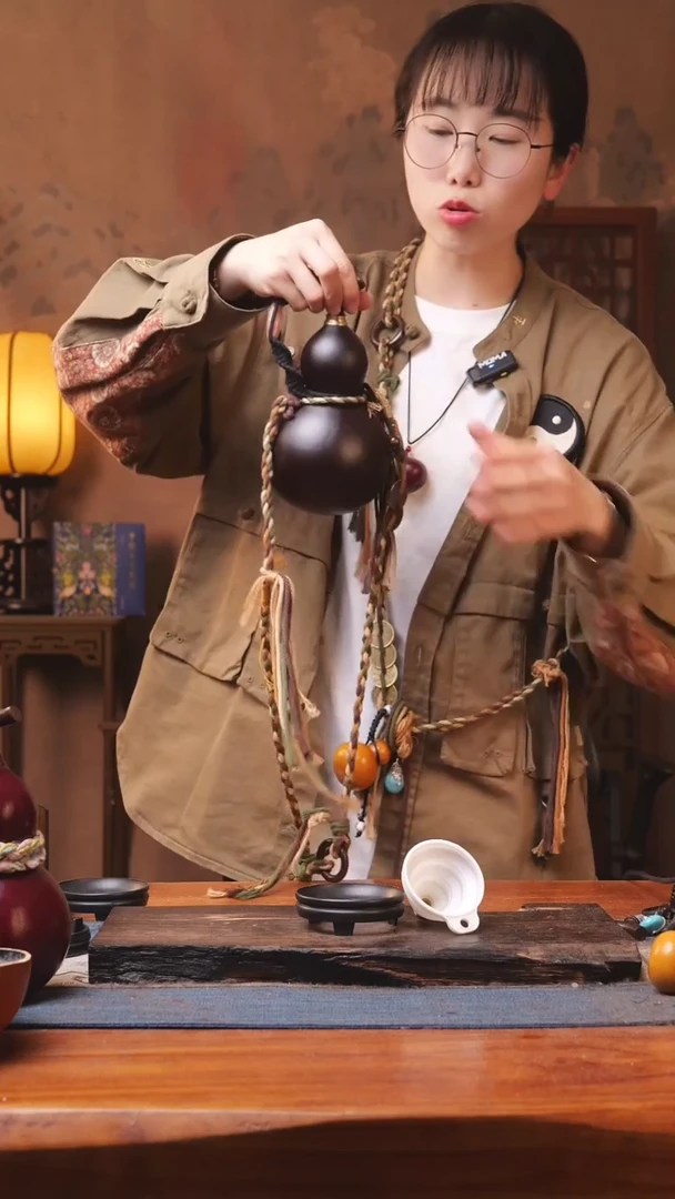 【闪购商品】368号精品大漆葫芦防腐防渗装水茶酒