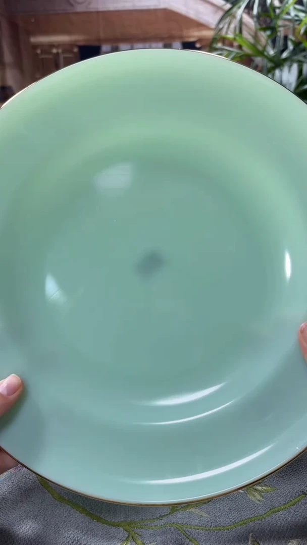 【闪购商品】... 12英寸玉瓷平盘1个【贝美】