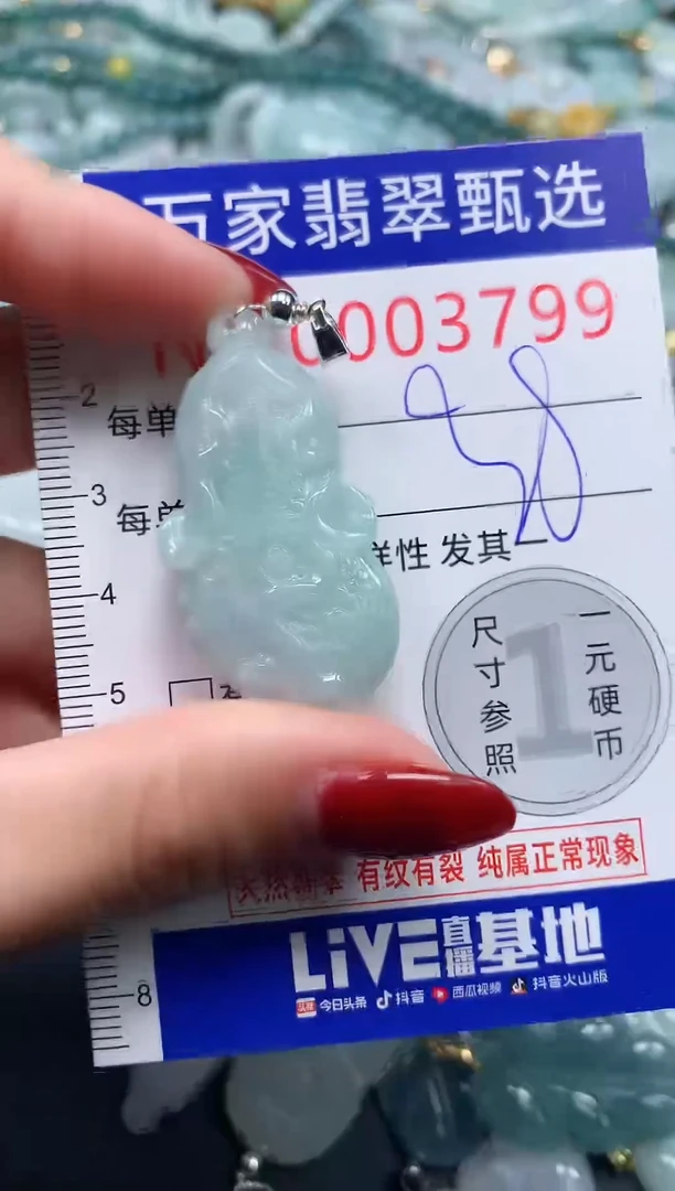 颈饰未镶嵌翡翠3799
