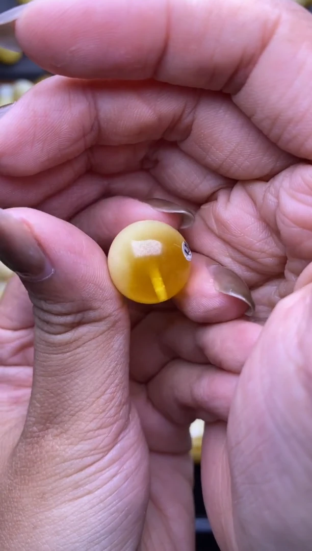 裸石琥珀未镶嵌大小姐珠宝126