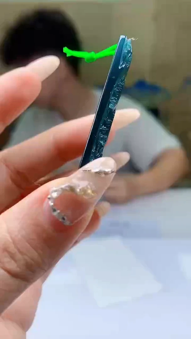 【闪购商品】定制翡翠未镶嵌4688ty-毛货挂件59