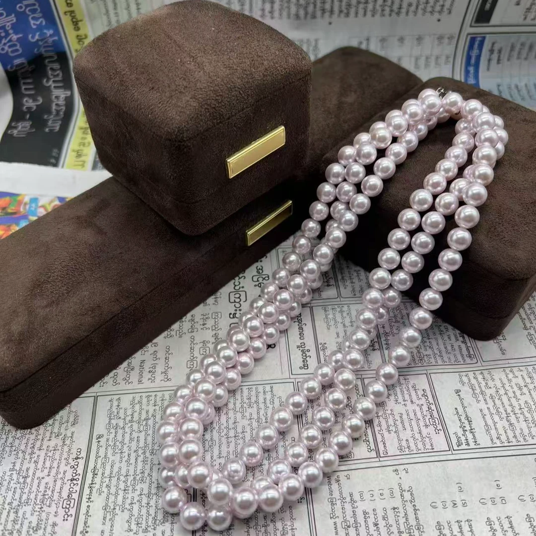 D73精美时尚饰品约8mm-项圈首饰