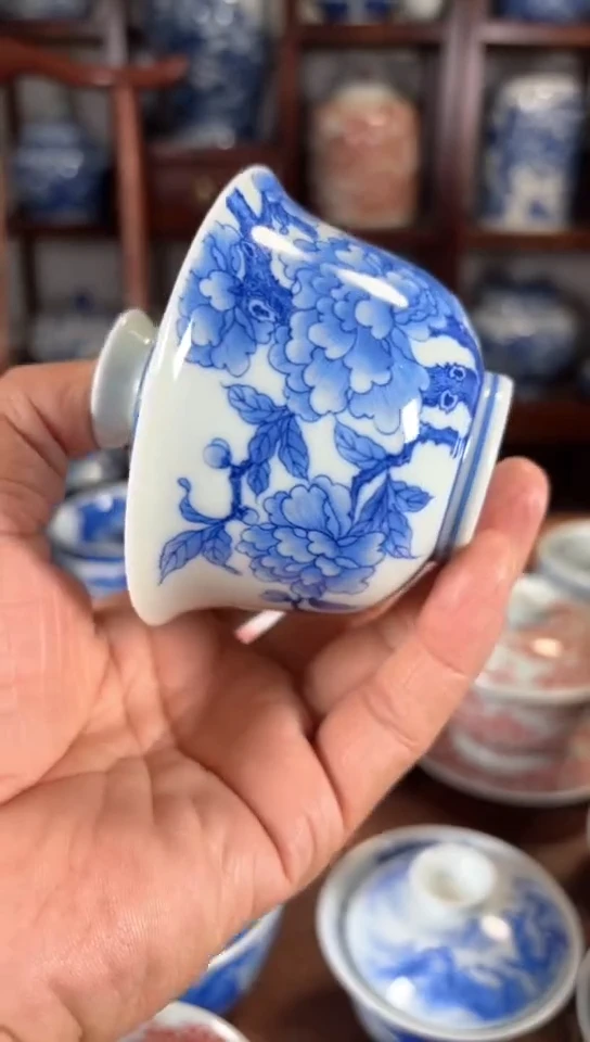 【闪购商品】杯瓷器杯子瓷器杯子盖碗