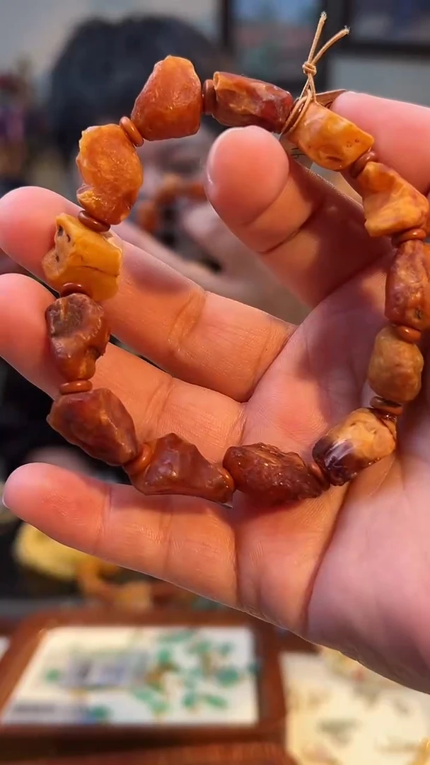 手串琥珀未镶嵌手串