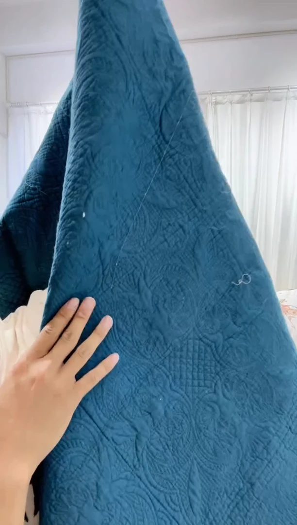 棉230*240纯棉床盖60号微瑕