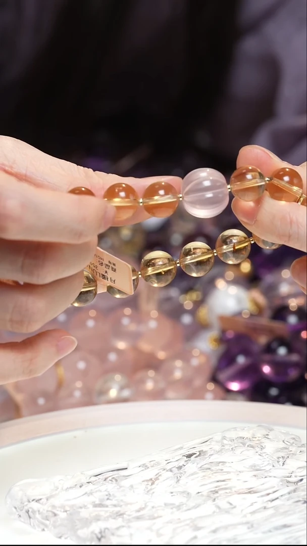 未镶嵌手串水晶黄水晶手串·MM0025NOV814L161